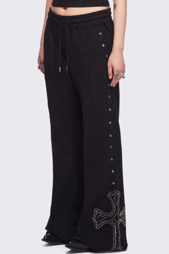 Vesper Bell Bottom Trousers - Minga London 2
