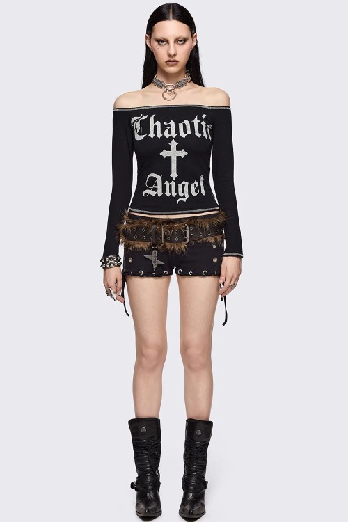 Top de Manga Larga Chaotic Angel - Minga London