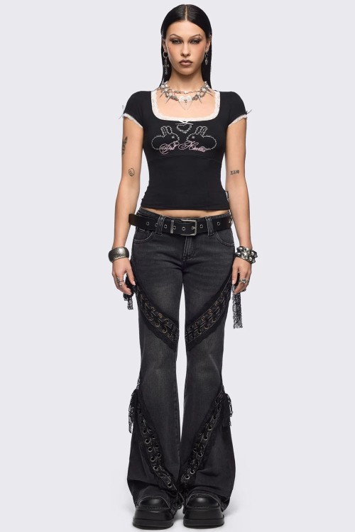 Dreya Flared Pants - Minga London