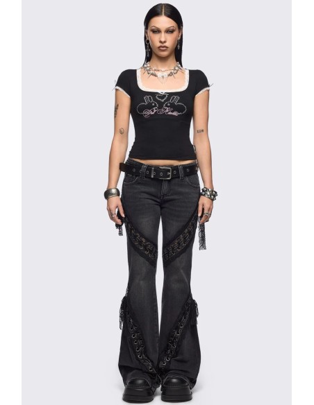 Dreya Flared Pants - Minga London