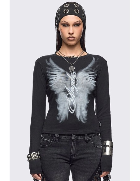 Top de Manga Larga Angel Wings - Minga London