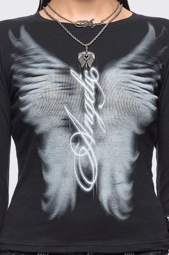 Top de Manga Larga Angel Wings - Minga London 2