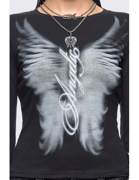 Top de Manga Larga Angel Wings - Minga London