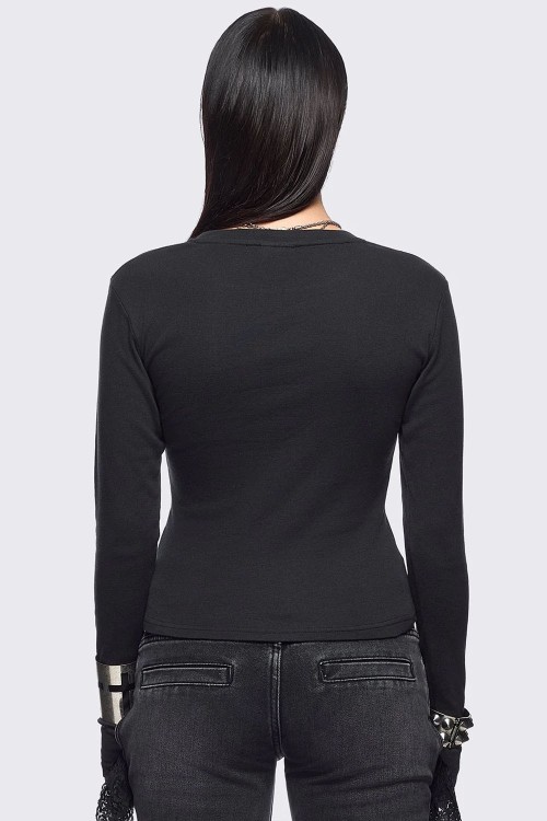 Angel Wings Long Sleeve Top - Minga London