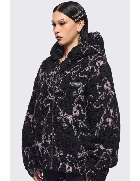 Chaqueta de Borreguito Devotion - Minga London