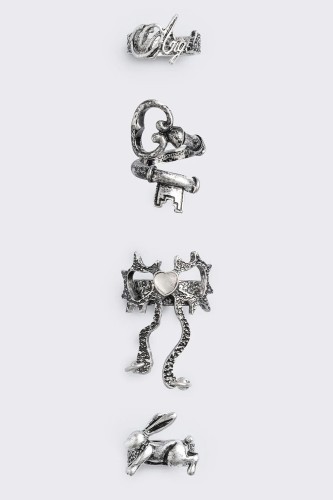 Set de 4 Anillos Sweet Sin - Minga London 2