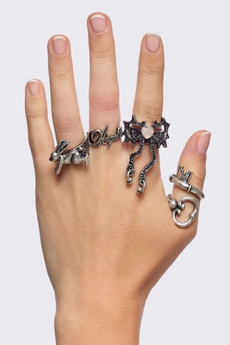 Set de 4 Anillos Sweet Sin - Minga London