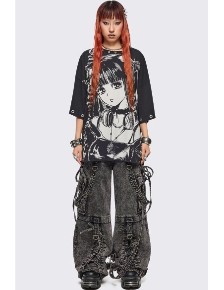 Not That Saintly Oversized T-shirt - Minga London