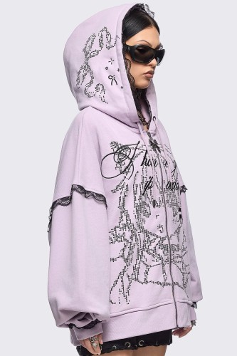 IP Address Hoodie in Pink - Minga London 2