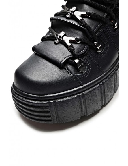 Bambas con Plataforma Rimo Core Negro - Koi