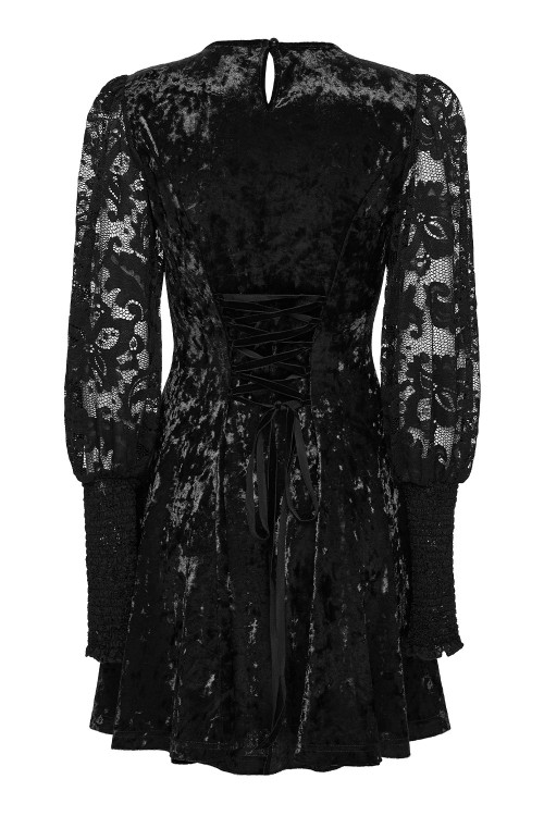 Vestido Cottage Goth - Punk Rave