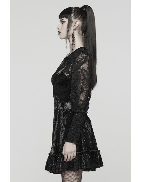 Vestido Cottage Goth - Punk Rave