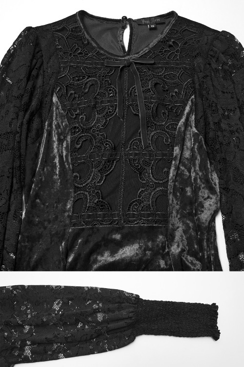 Cottage Goth Dress - Punk Rave