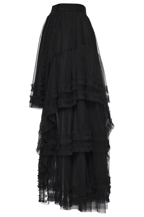 Evil Queen Asymmetrical Skirt - Punk Rave
