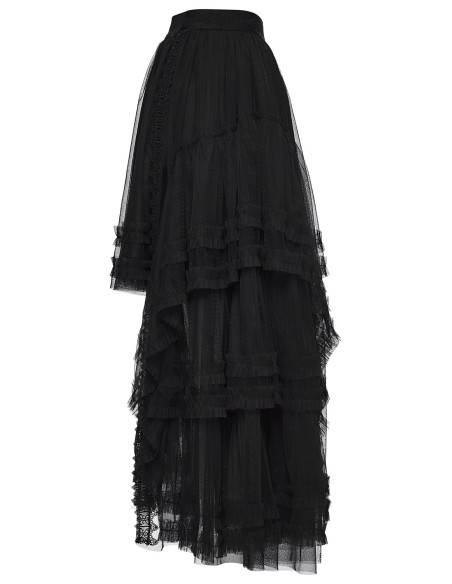 Evil Queen Asymmetrical Skirt - Punk Rave
