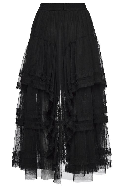 Evil Queen Asymmetrical Skirt - Punk Rave