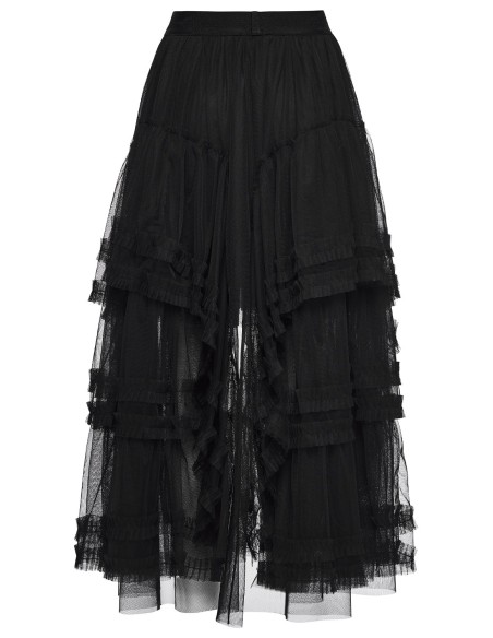 Evil Queen Asymmetrical Skirt - Punk Rave
