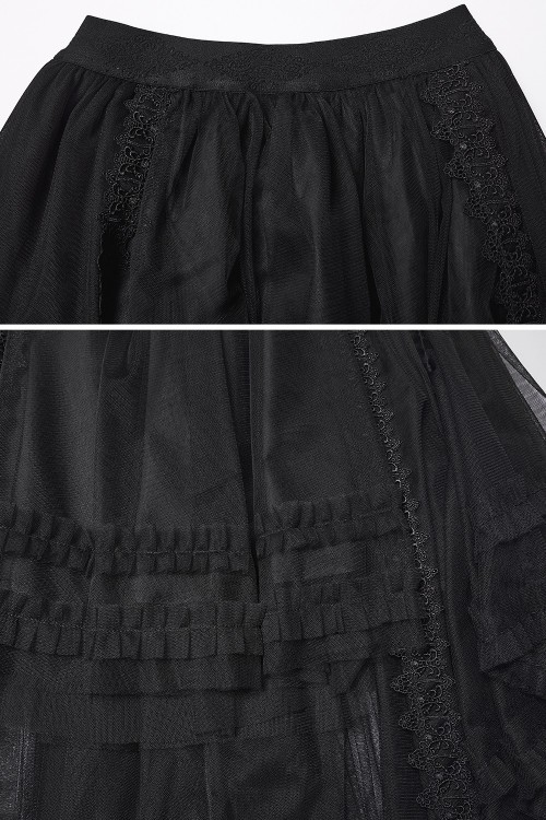 Evil Queen Asymmetrical Skirt - Punk Rave