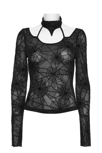 Spiderweb Party Mesh Top - Punk Rave 2