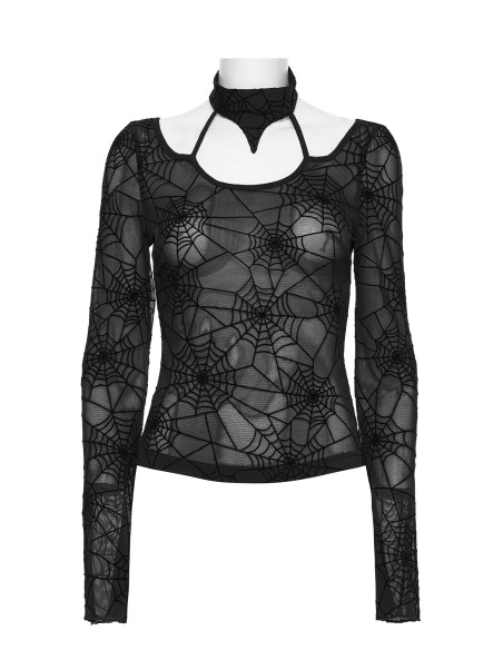 Top de Gasa Spiderweb Party - Punk Rave