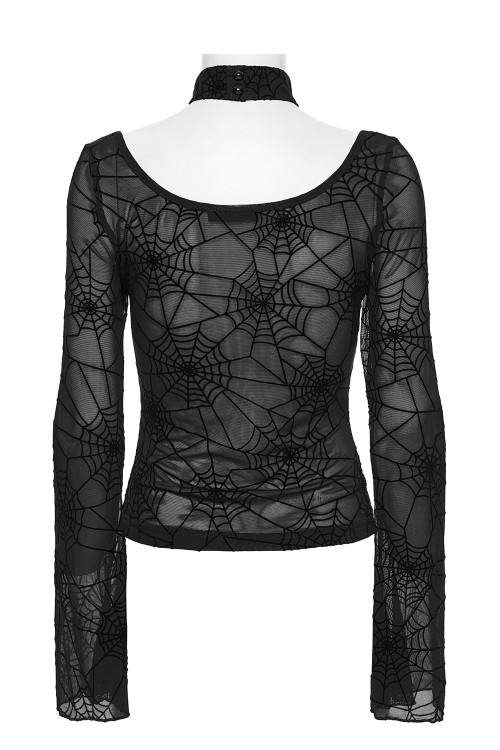 Top de Gasa Spiderweb Party - Punk Rave