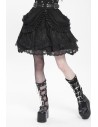 Falda con Cinturón Dark Princess en Negro  - Devil Fashion