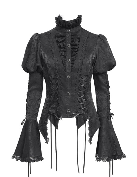 Blusa Madame Darkness en Negro - Devil Fashion