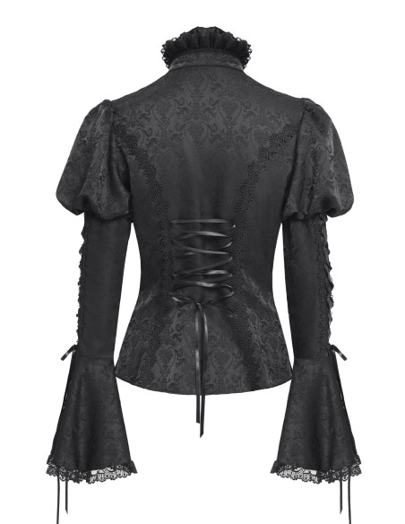 Blusa Madame Darkness en Negro - Devil Fashion