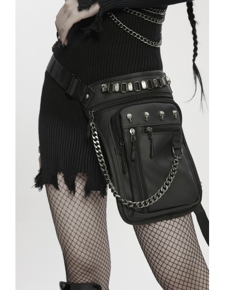 Riñonera Skull Dance - Punk Rave