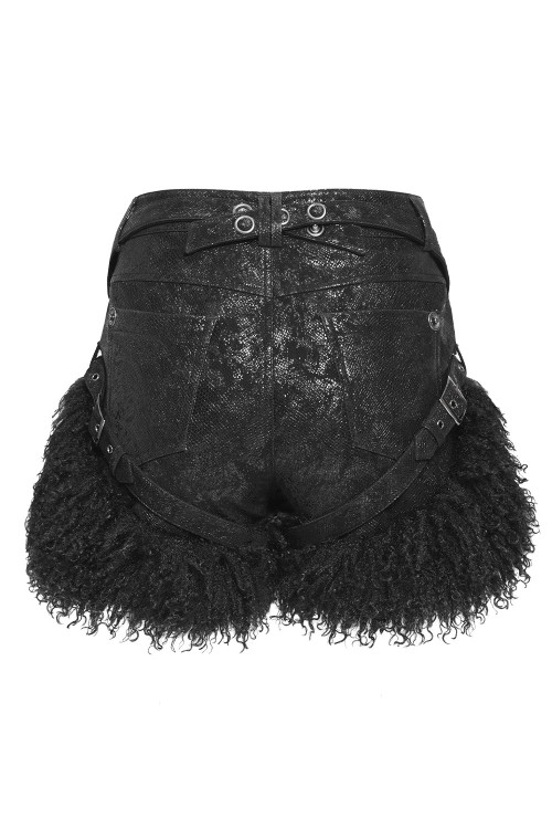 Shorts con Pelito Fancy Bondage - Devil Fashion