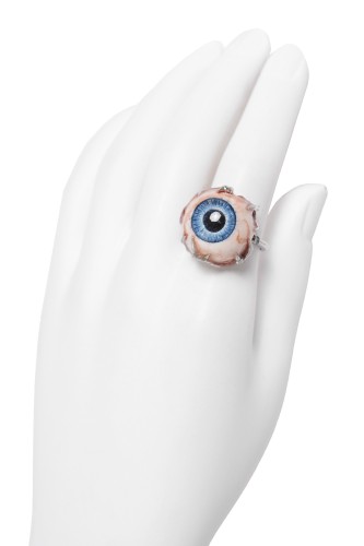 Crystal Eyeball Adjustable Ring - Devil Fashion 2