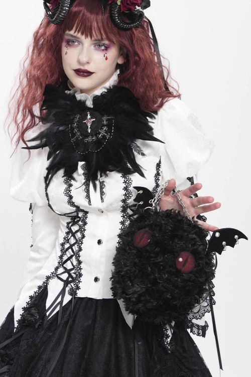 Fluffy Demon Mini Bag - Devil Fashion