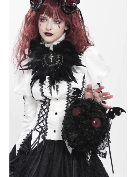Fluffy Demon Mini Bag - Devil Fashion