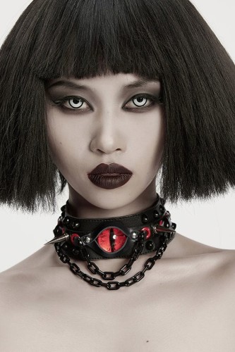 Demonic Eye Choker - Punk Rave 2