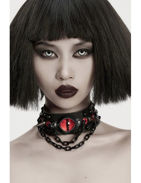 Demonic Eye Choker - Punk Rave