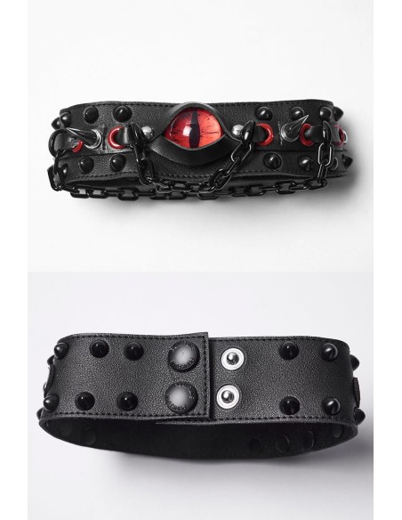 Demonic Eye Choker - Punk Rave