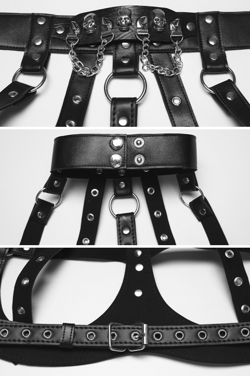 Bondage Cage Harness - Punk Rave