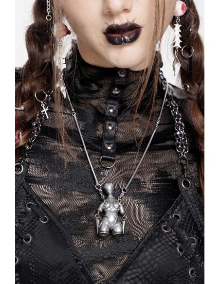 Shibari Cyborg Necklace - Devil Fashion
