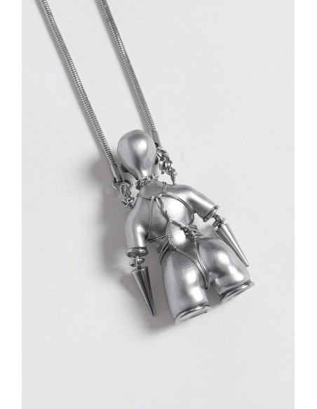 Shibari Cyborg Necklace - Devil Fashion