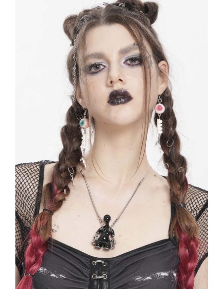 Necklace Fetish Rubber Black - Devil Fashion