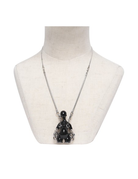 Collar Fetish Rubber Black - Devil Fashion