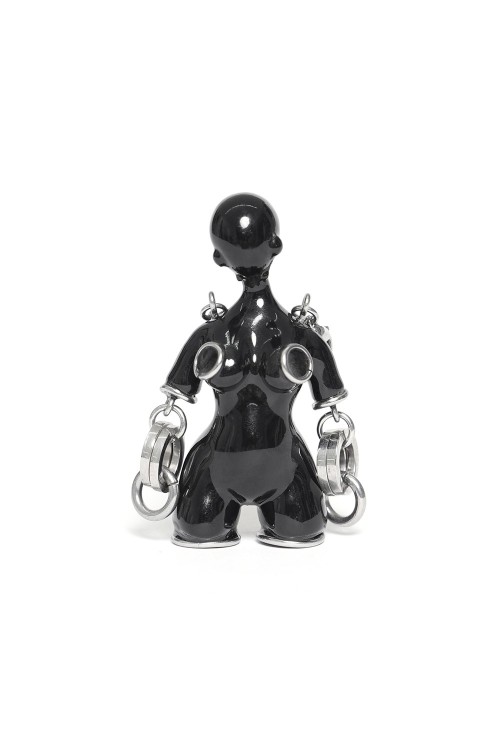 Collar Fetish Rubber Black - Devil Fashion