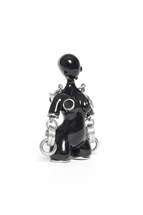 Necklace Fetish Rubber Black - Devil Fashion