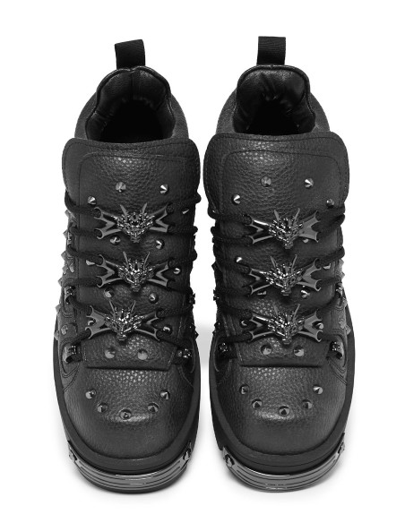 Bambas con Plataforma Thurnax en Negro - Koi