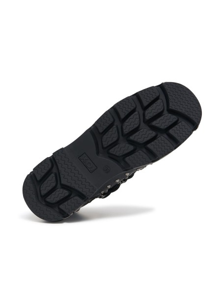 Bambas con Plataforma Thurnax en Negro - Koi