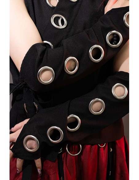 Top Kimono Garakuta en Negro - ACDC Rag