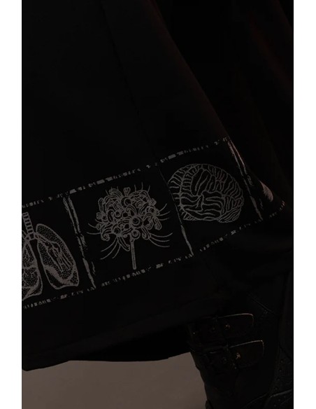 Pantalón Asimétrico Garakuta en Negro x Gris - ACDC Rag