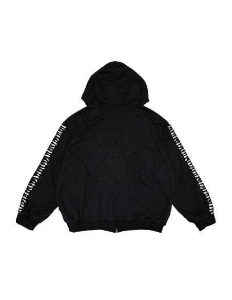 Garakuta Hooded Jacket in Black x Grey - ACDC Rag