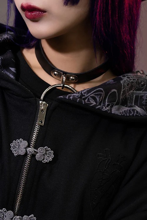 Garakuta Hooded Jacket in Black x Grey - ACDC Rag