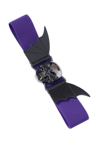 Storm Skull Belt in Purple - Banned
